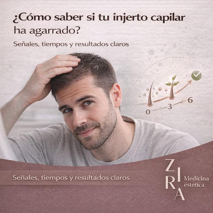 como saber si tu injerto capilar ha agarrado o está bien