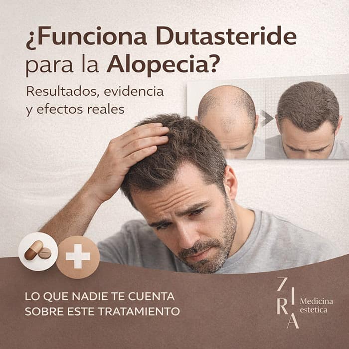 dutasteride para la alopecia beneficios y resultados antes y después