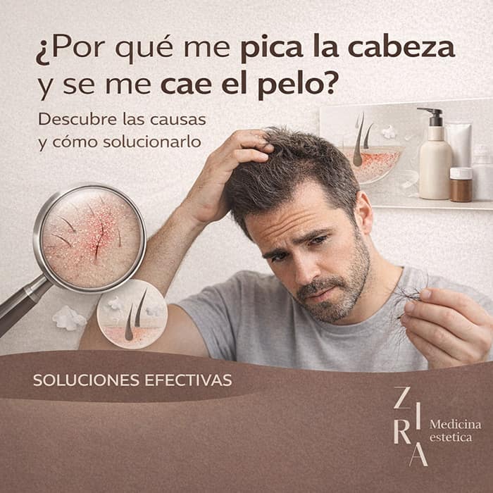picor en la cabeza y cuero cabelludo causas solucion