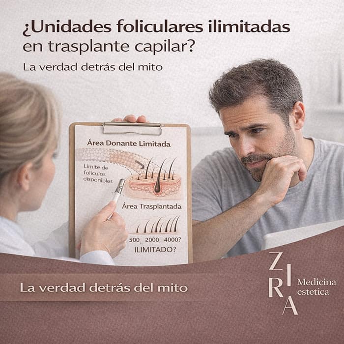 unidades foliculares foliculos injerto capilar