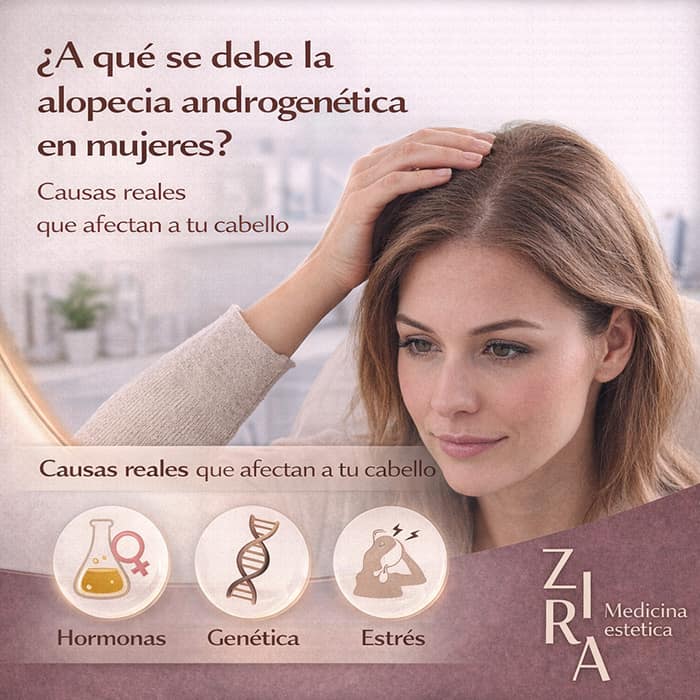 alopecia androgenética mujeres