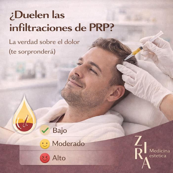 duelen las infiltraciones de plasma rico en plaquetas PRP dolor