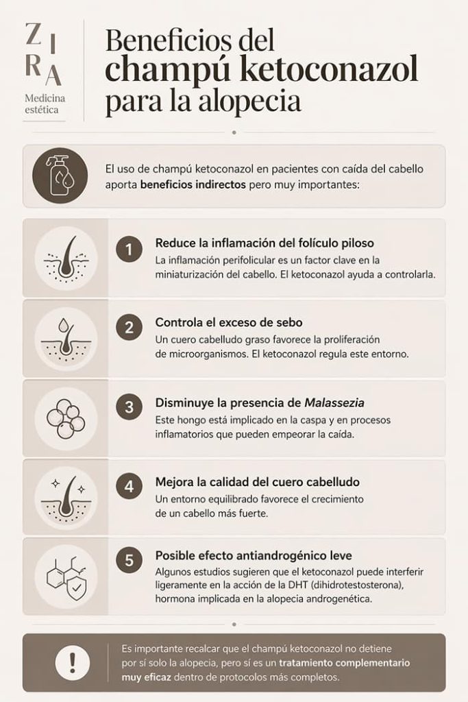 BENEFICIOS KETOCONAZOL