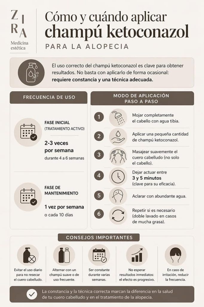 CHAMPU KETOCONAZOL PARA ALOPECIA