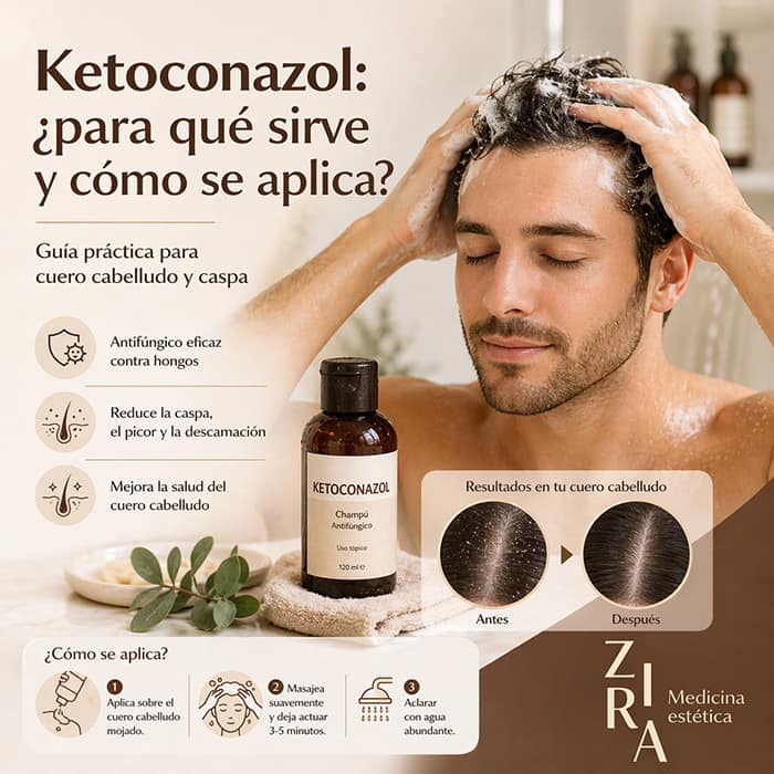 ketoconazol champú uso y beneficios