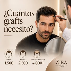 cuantos grafts necesito para un injerto capilar