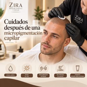 cuidados después micropigmentación capilar
