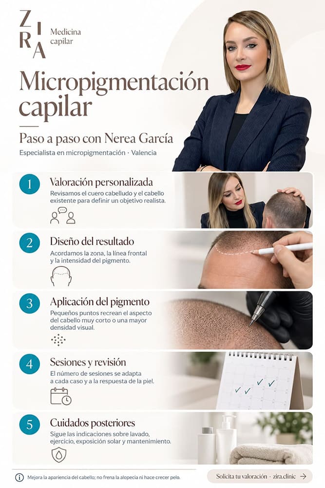 micropigmentacion capilar que es Clínica capilar Valencia